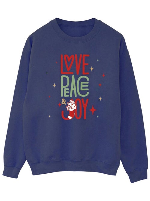 Disney - Sweat THE ARISTOCATS LOVE PEACE JOY - Kiabi Disney - Sweat THE ARISTOCATS LOVE PEACE JOY - Kiabi