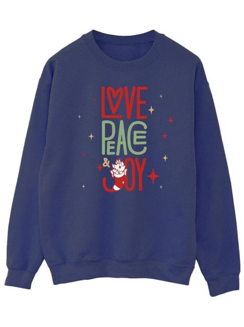 Disney - Sweat THE ARISTOCATS LOVE PEACE JOY - Kiabi