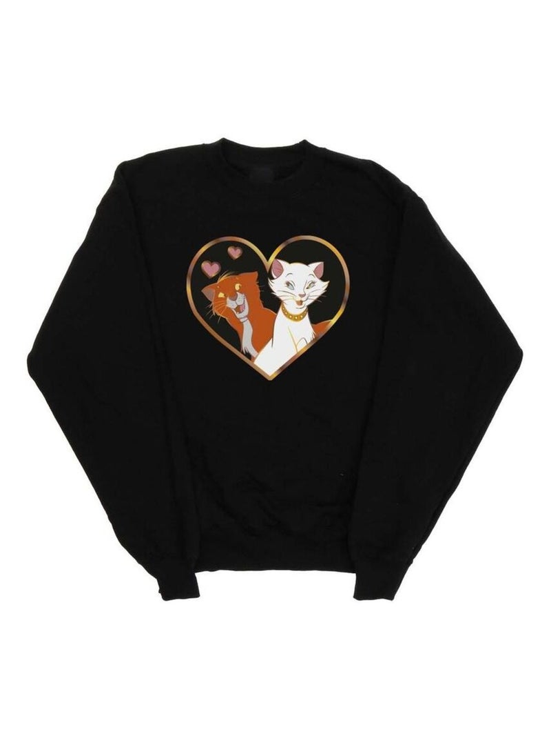 Disney - Sweat THE ARISTOCATS Noir - Kiabi