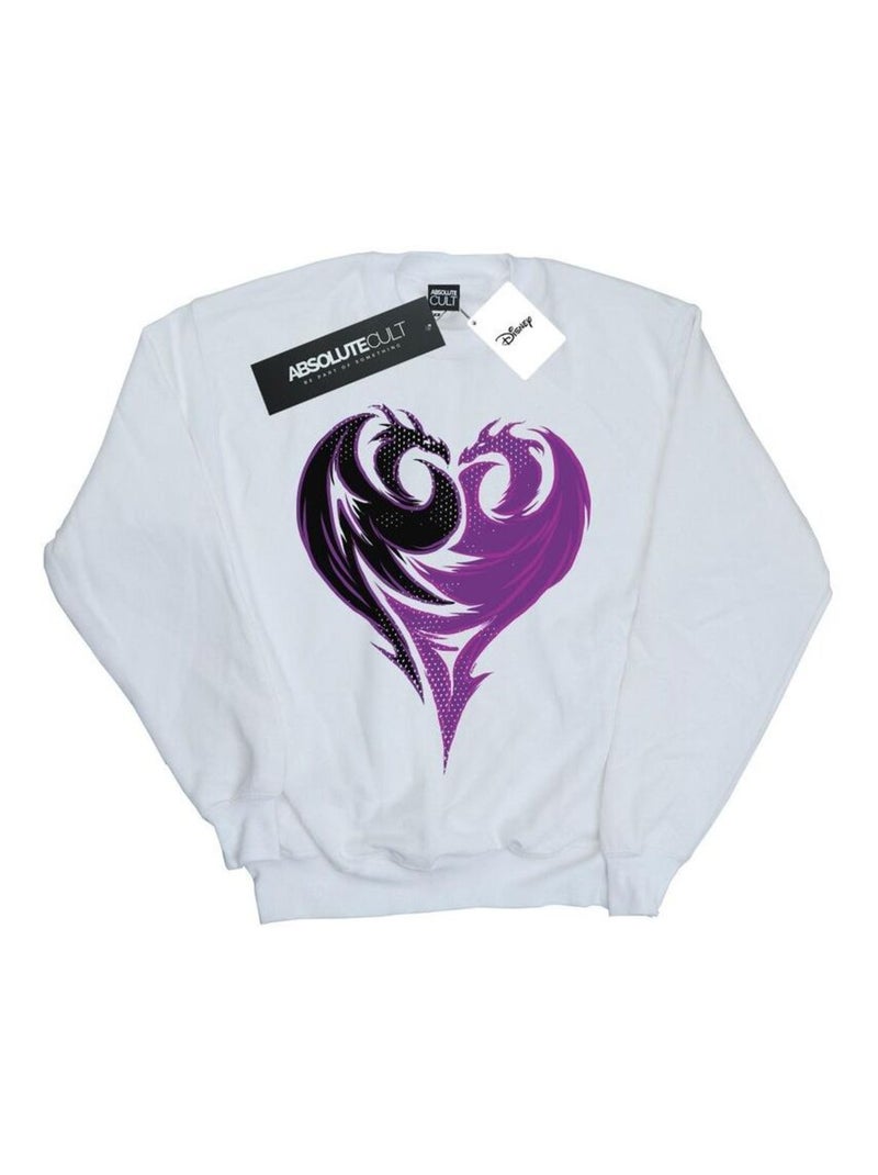 Disney - Sweat THE DESCENDANTS Blanc - Kiabi