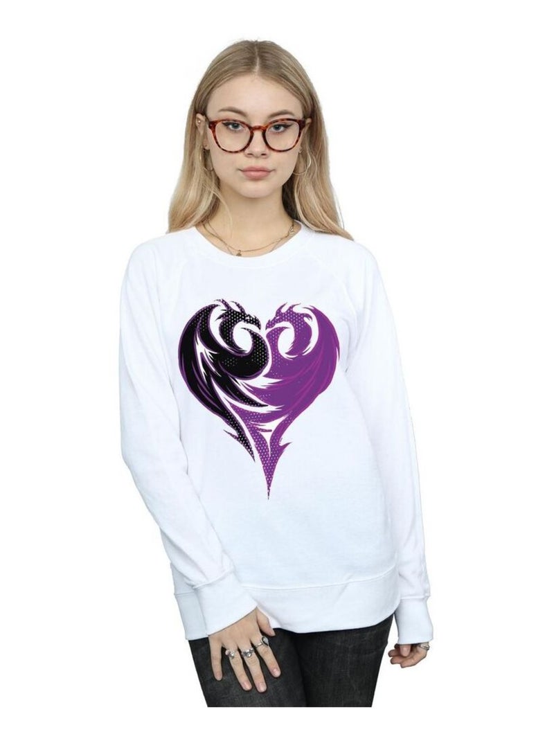 Disney - Sweat THE DESCENDANTS Blanc - Kiabi