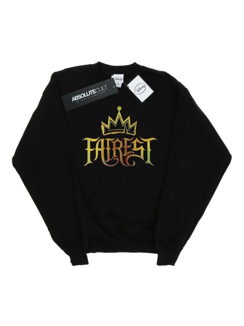 Disney - Sweat THE DESCENDANTS FAIREST GOLD Noir - Kiabi