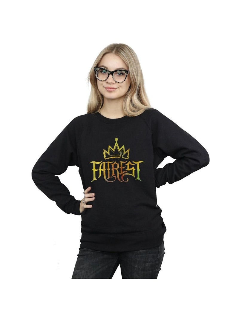 Disney - Sweat THE DESCENDANTS FAIREST GOLD Noir - Kiabi