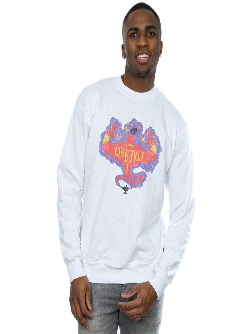 Disney - Sweat THE DESCENDANTS LONG LIVE Blanc - Kiabi