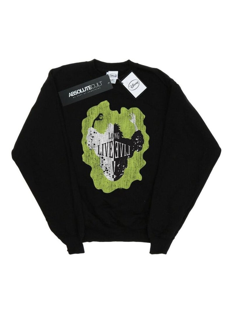 Disney - Sweat THE DESCENDANTS LONG LIVE Noir - Kiabi