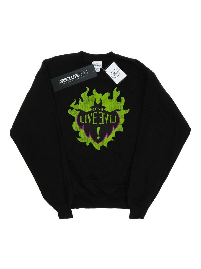Disney - Sweat THE DESCENDANTS LONG LIVE Noir - Kiabi
