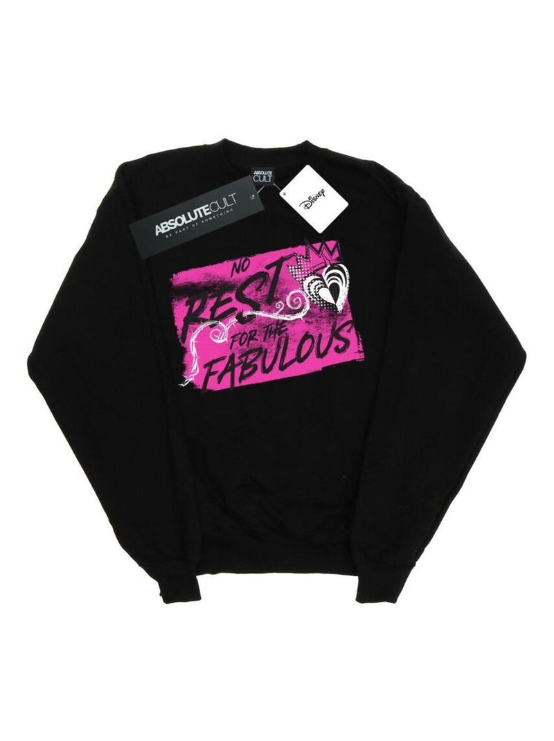 Disney - Sweat THE DESCENDANTS NO REST Noir - Kiabi