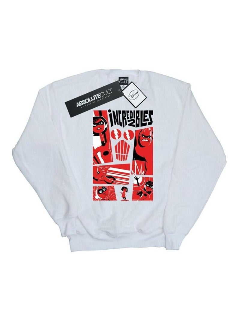 Disney - Sweat THE INCREDIBLES Blanc - Kiabi