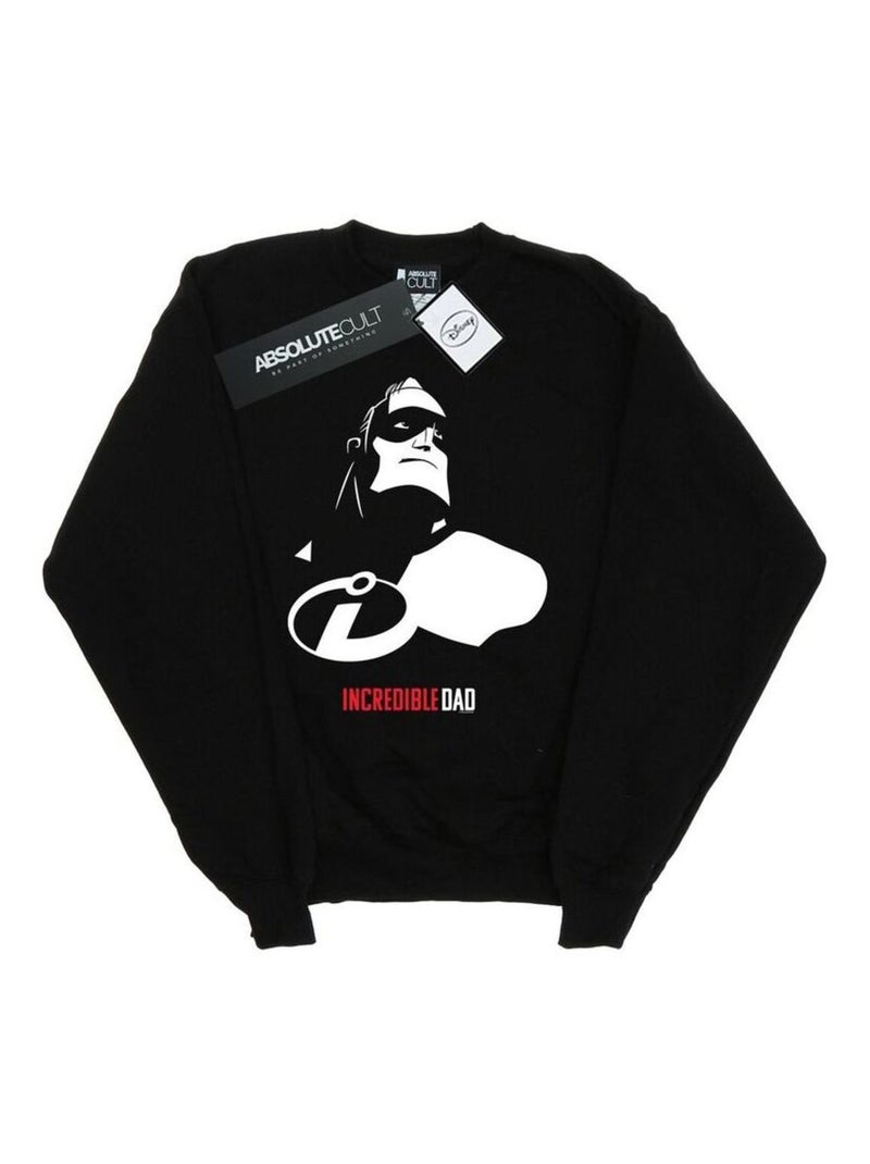 Disney - Sweat THE INCREDIBLES INCREDIBLE DAD Noir - Kiabi