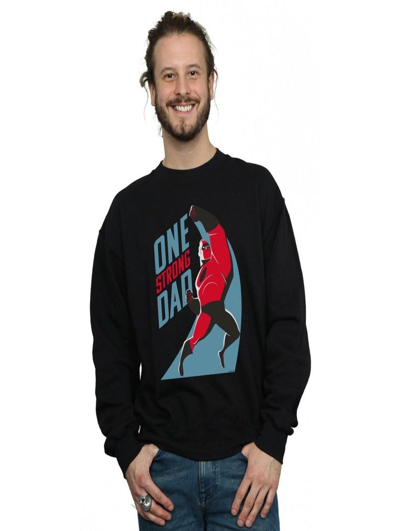 Disney - Sweat THE INCREDIBLES ONESTRONG DAD Noir - Kiabi