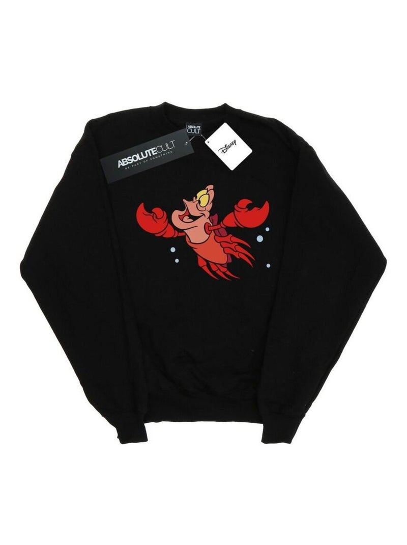 Disney - Sweat THE La Petite Sirène Noir - Kiabi