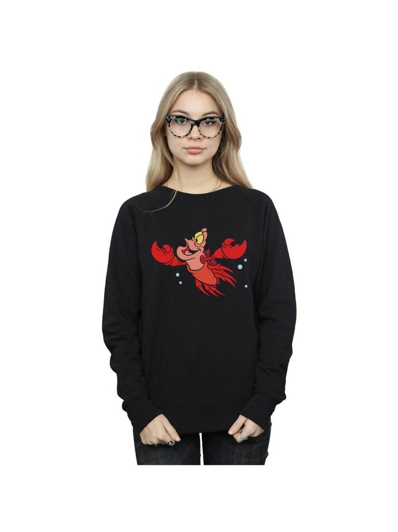Disney - Sweat THE La Petite Sirène Noir - Kiabi