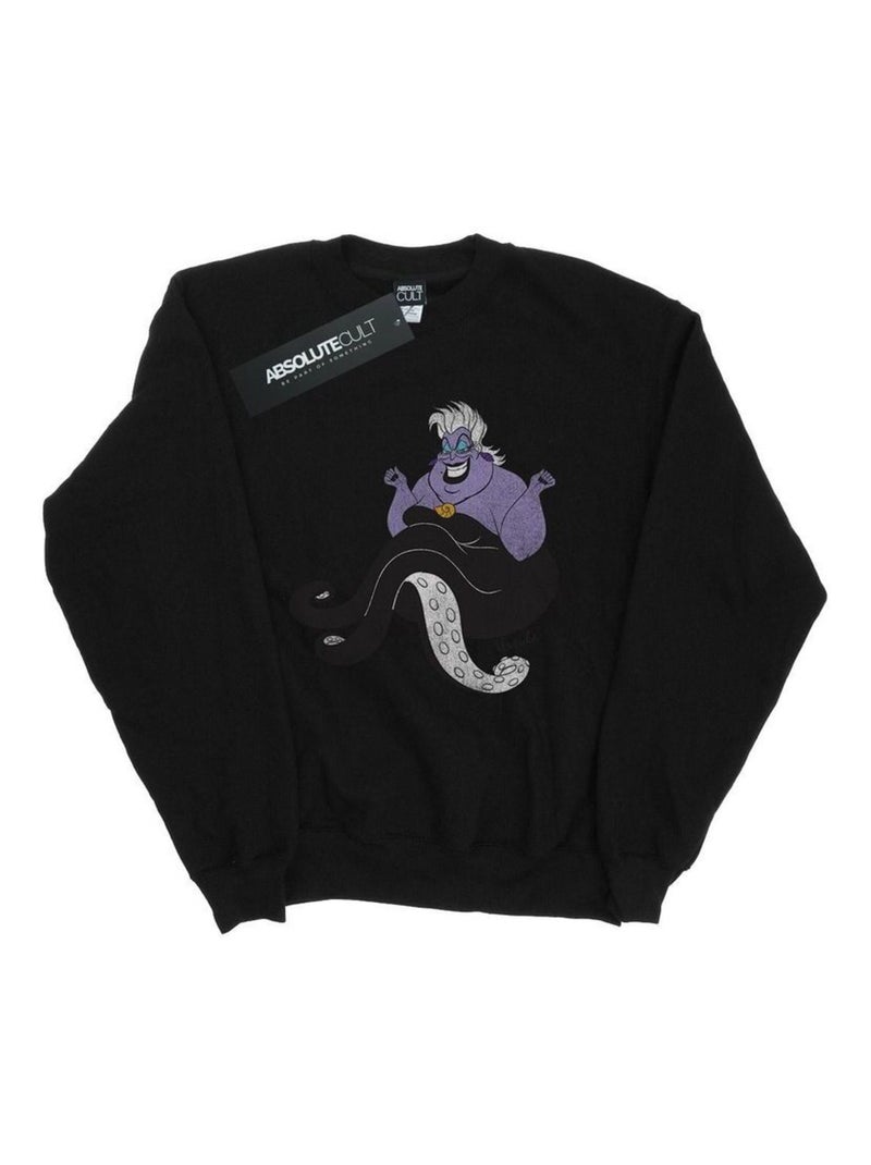 Disney - Sweat THE La Petite Sirène Noir - Kiabi