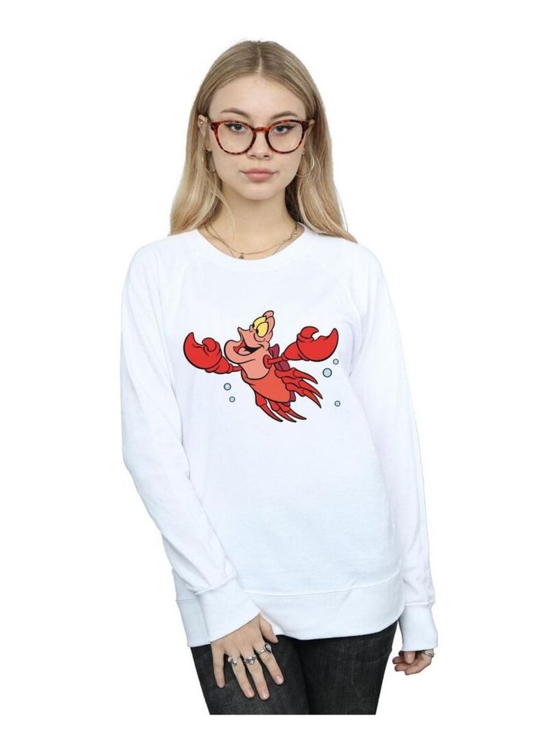 Disney - Sweat THE LÇaTLE MERMAID Blanc - Kiabi