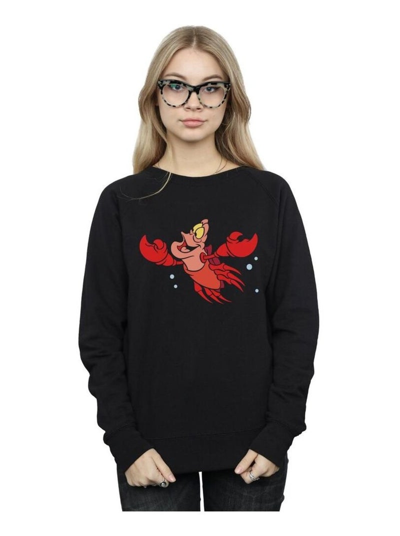 Disney - Sweat THE LÇaTLE MERMAID Noir - Kiabi