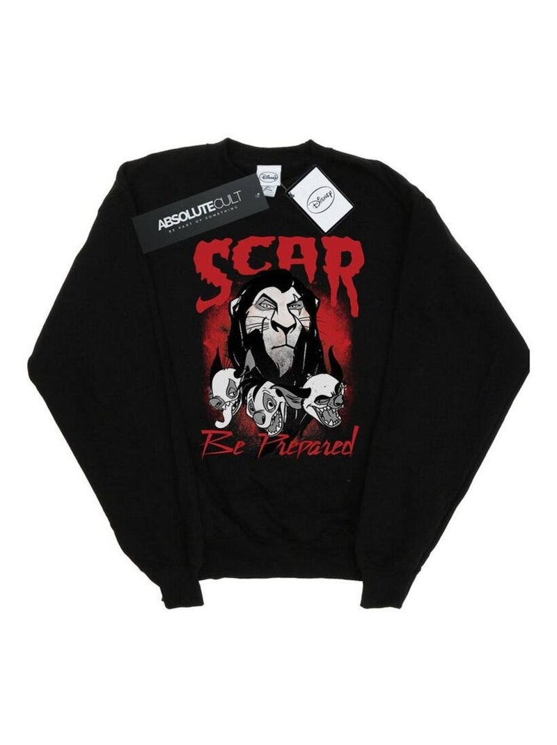 Disney - Sweat THE LION KING BE PREPARED Noir - Kiabi