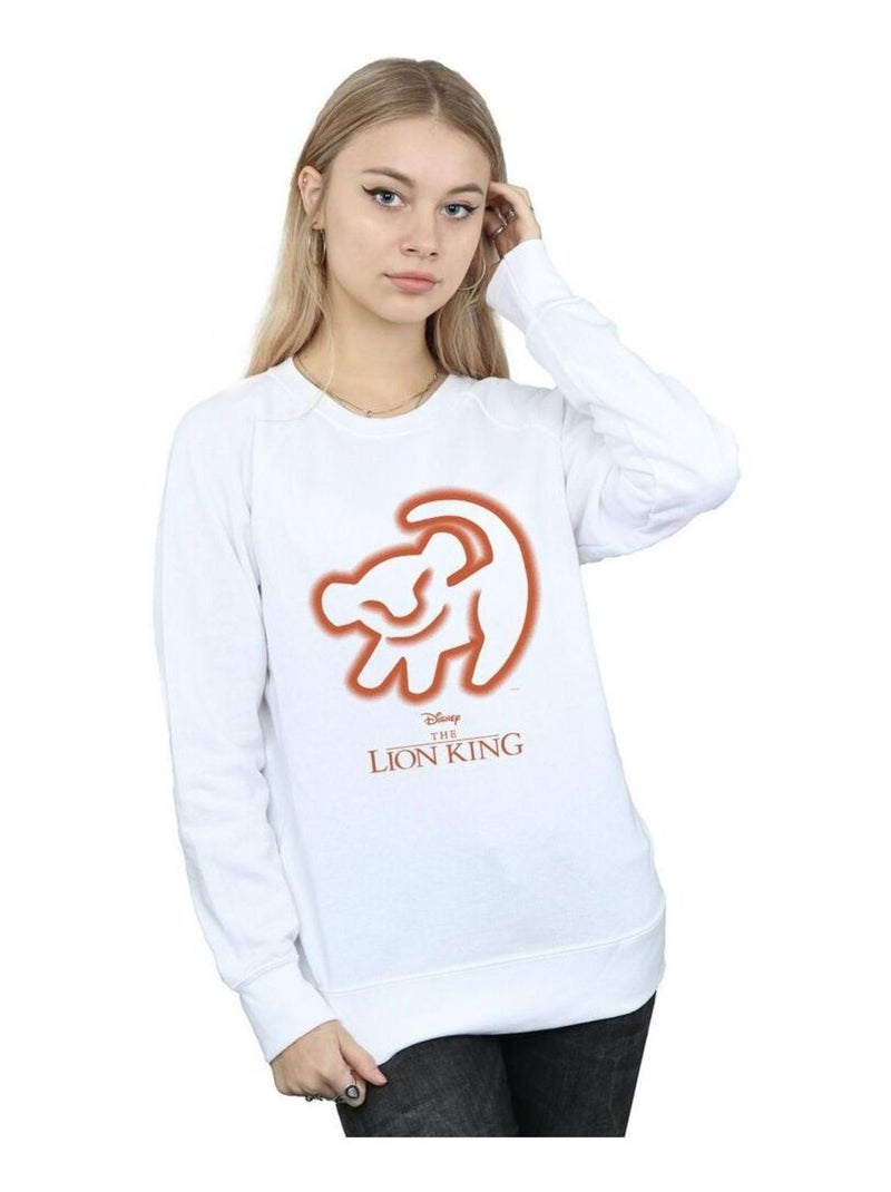 Disney - Sweat THE LION KING Blanc - Kiabi