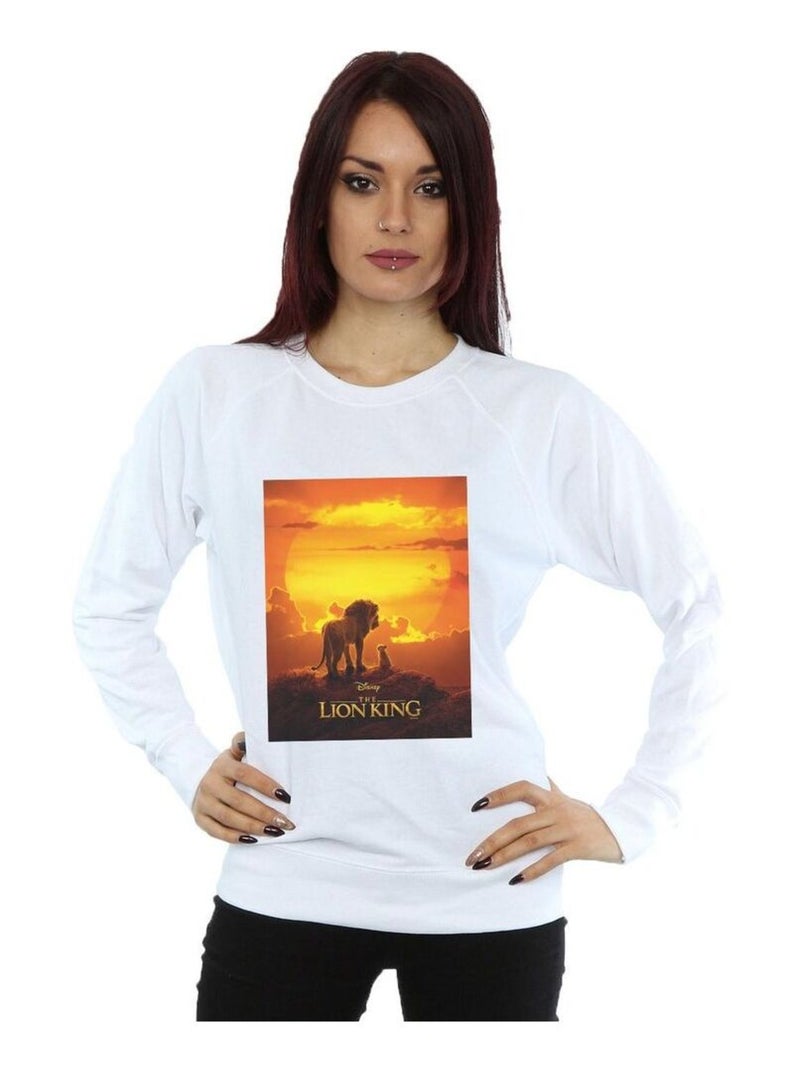 Disney - Sweat THE LION KING Blanc - Kiabi