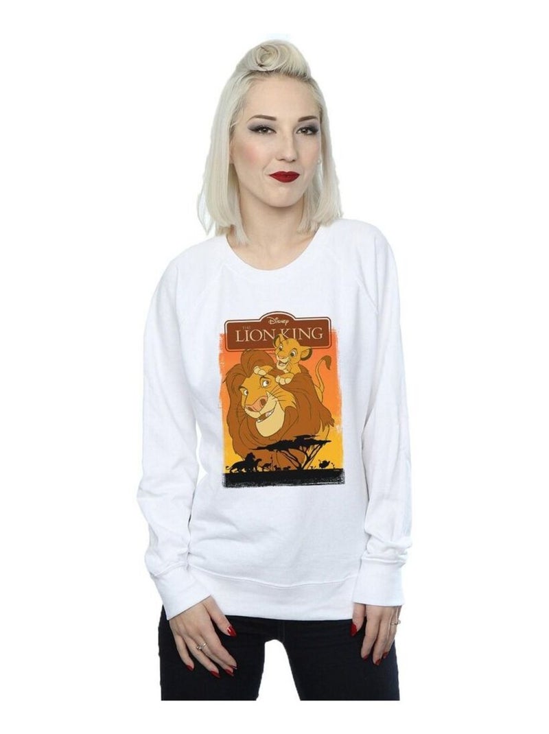 Disney - Sweat THE LION KING Blanc - Kiabi