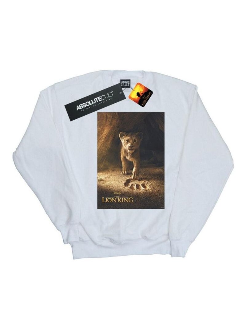 Disney - Sweat THE LION KING Blanc - Kiabi