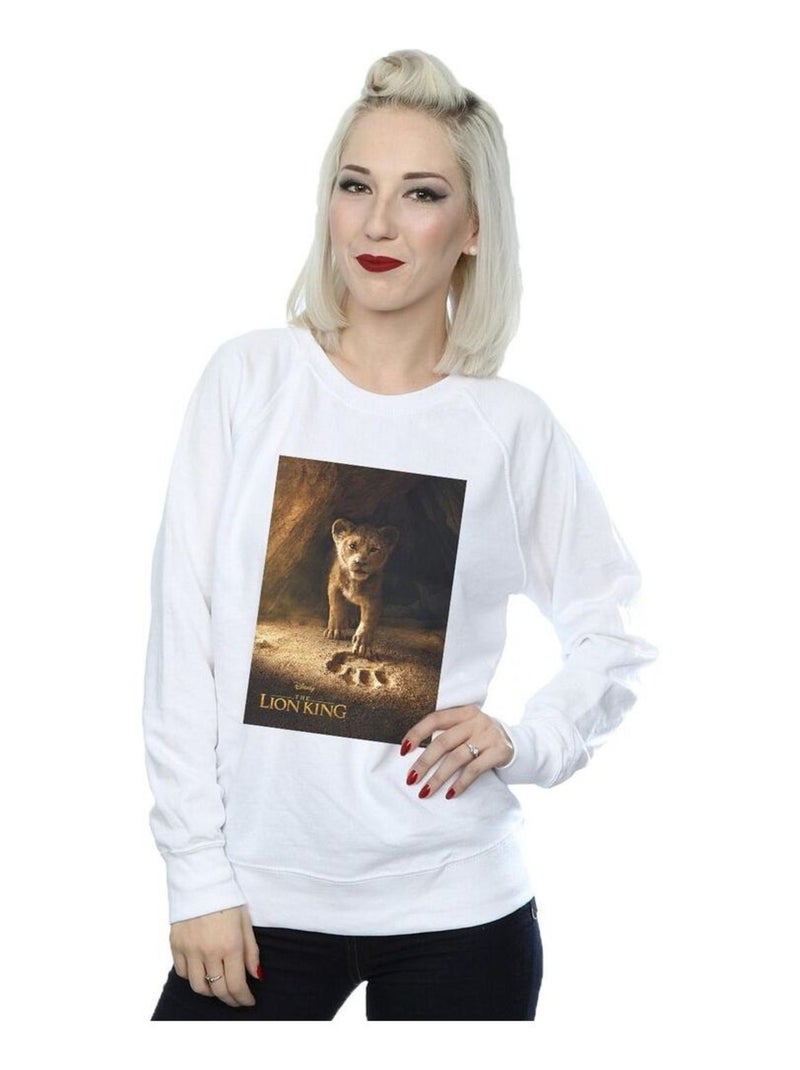 Disney - Sweat THE LION KING Blanc - Kiabi