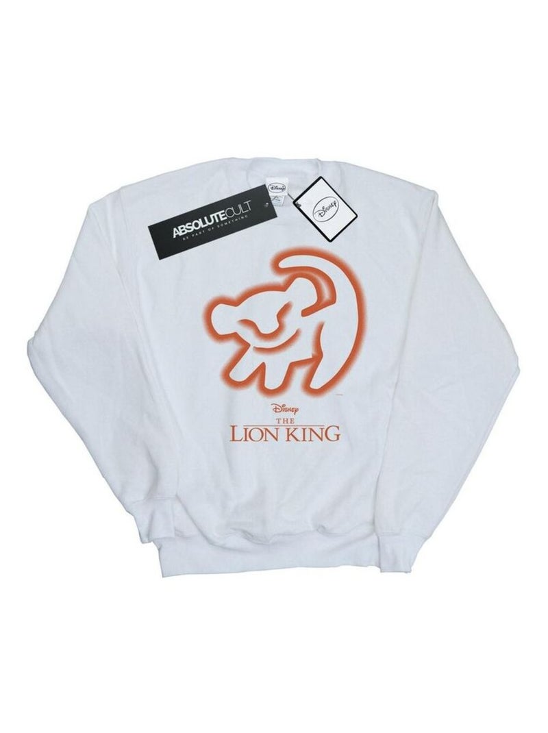 Disney - Sweat THE LION KING Blanc - Kiabi