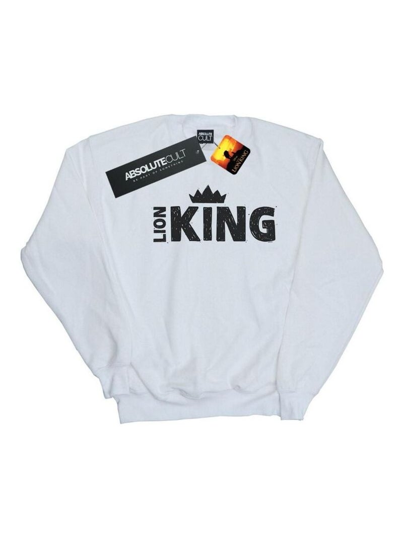 Disney - Sweat THE LION KING Blanc - Kiabi