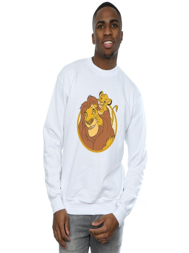 Disney - Sweat THE LION KING Blanc - Kiabi