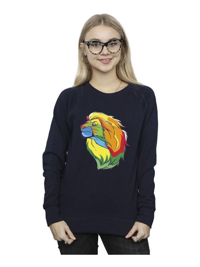 Disney - Sweat THE LION KING Bleu marine - Kiabi