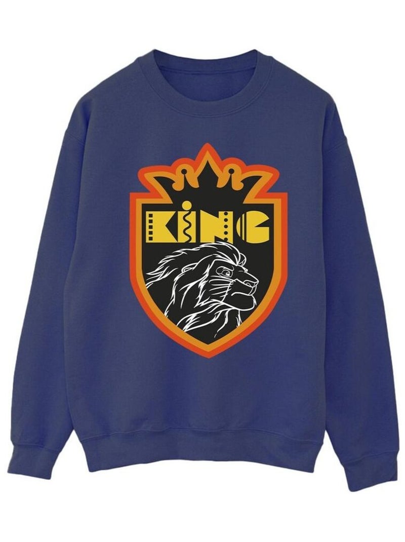 Disney - Sweat THE LION KING Bleu marine - Kiabi