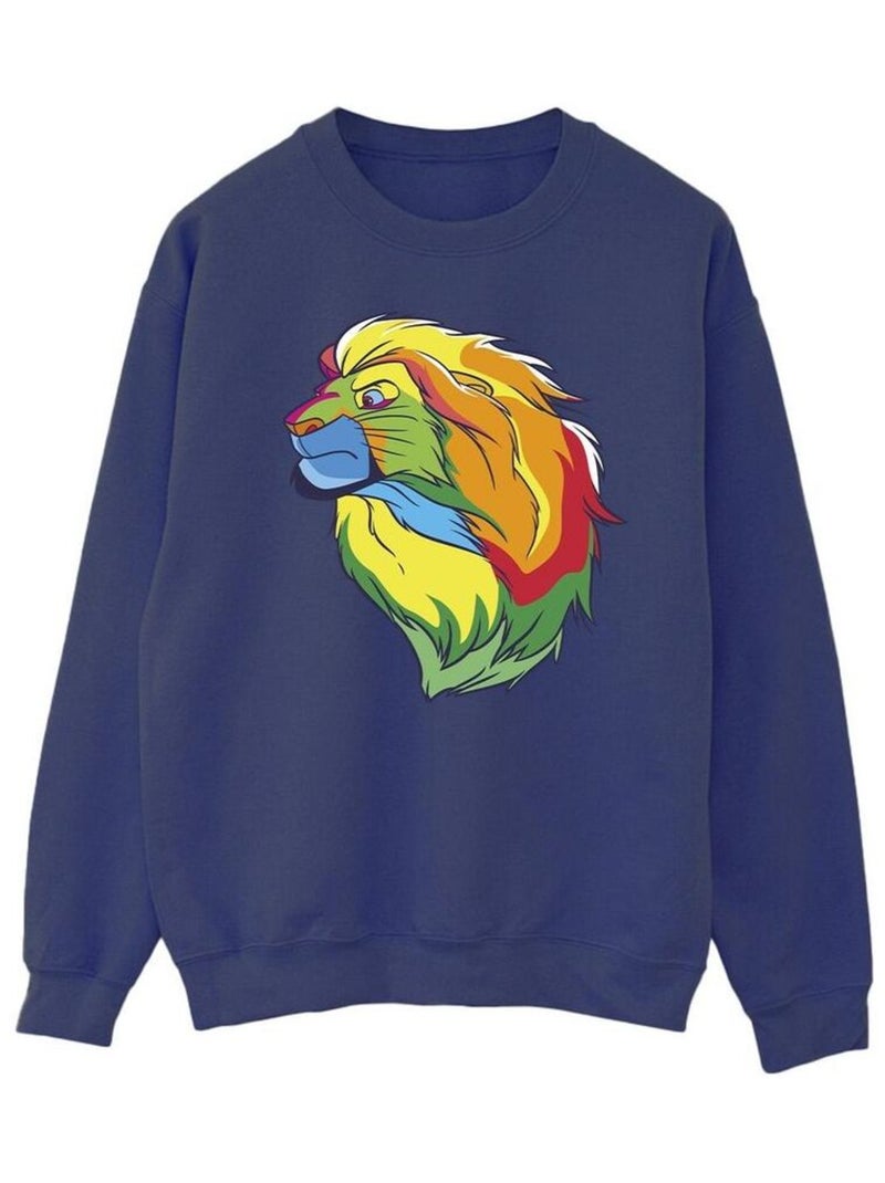 Disney - Sweat THE LION KING Bleu marine - Kiabi