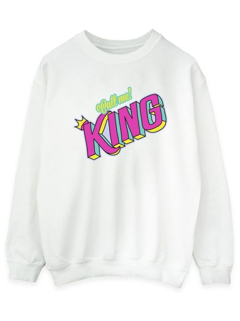 Disney - Sweat THE LION KING CLASSIC KING Blanc - Kiabi
