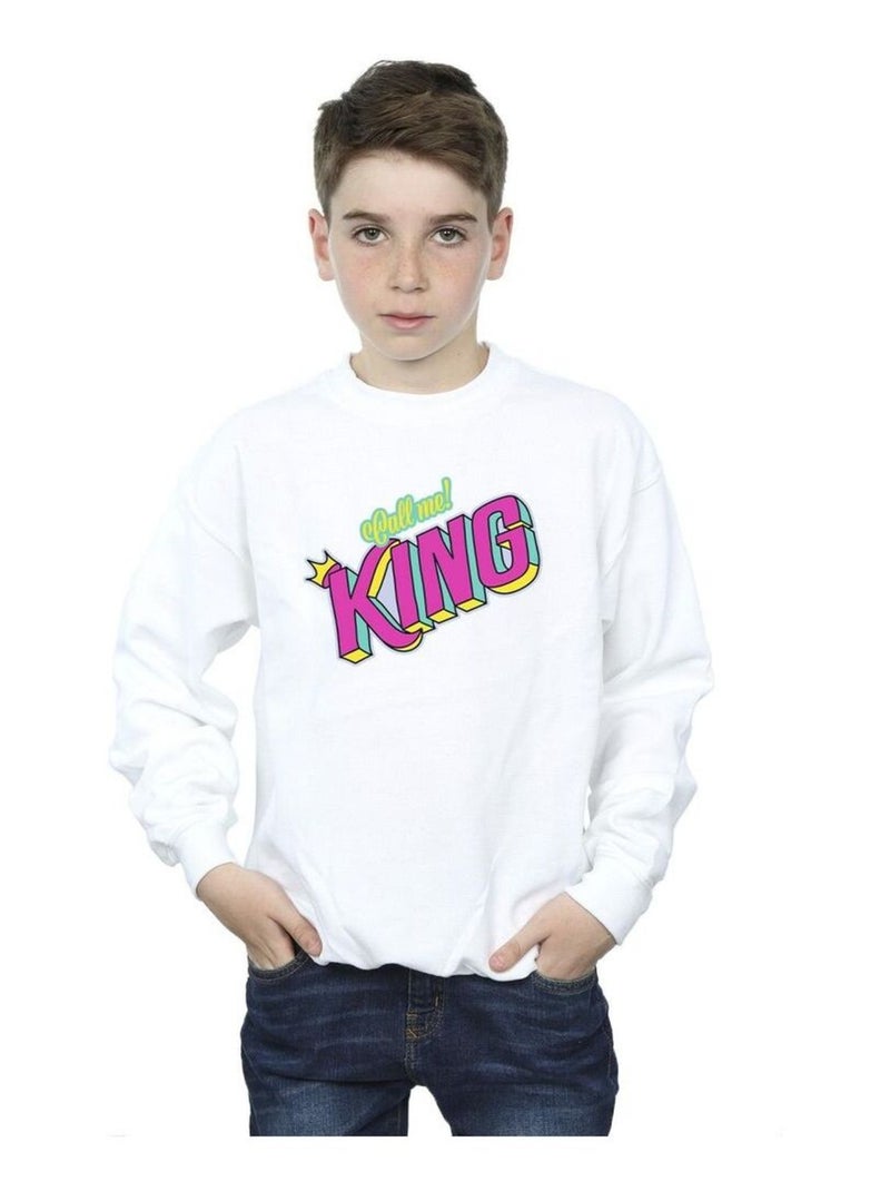 Disney - Sweat THE LION KING CLASSIC KING Blanc - Kiabi
