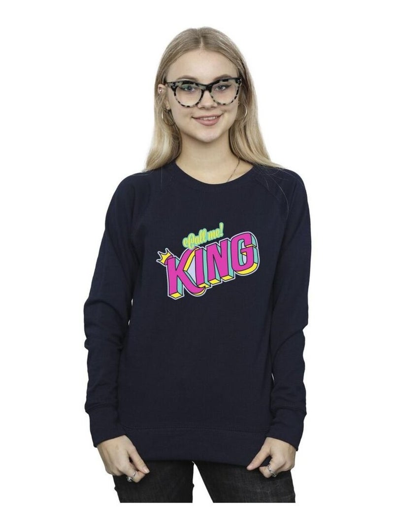 Disney - Sweat THE LION KING CLASSIC KING Bleu marine - Kiabi