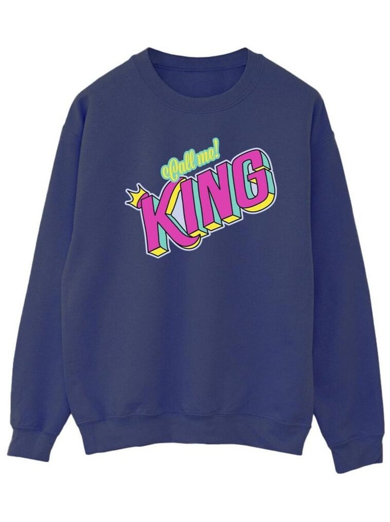Disney - Sweat THE LION KING CLASSIC KING Bleu marine - Kiabi