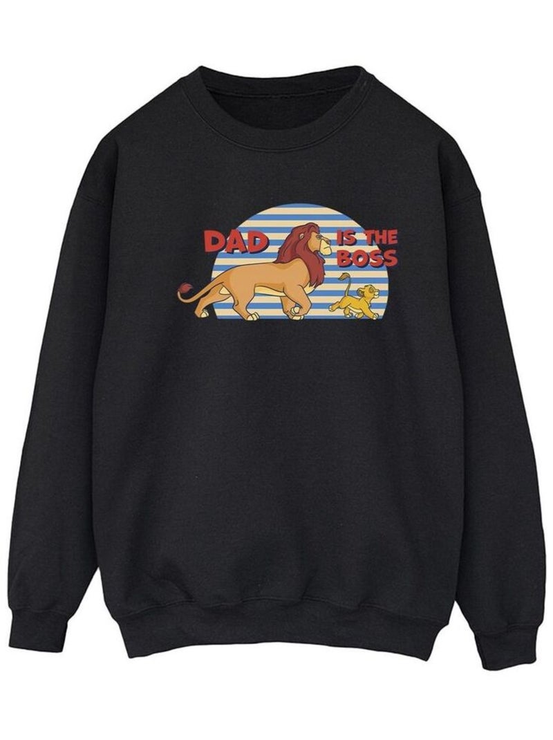 Disney - Sweat THE LION KING DAD BOSS Noir - Kiabi