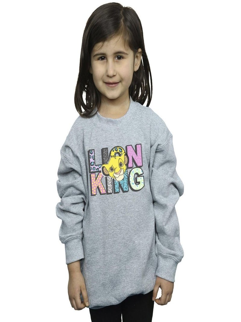 Disney - Sweat THE LION KING Gris chiné - Kiabi
