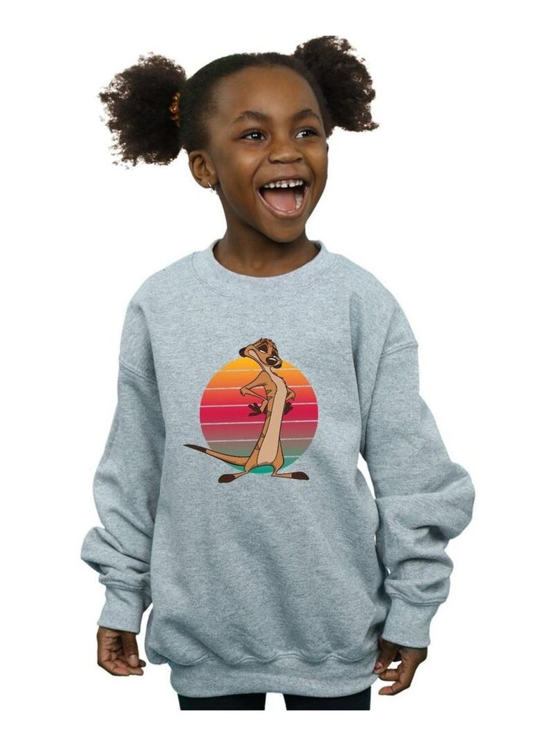 Disney - Sweat THE LION KING Gris chiné - Kiabi