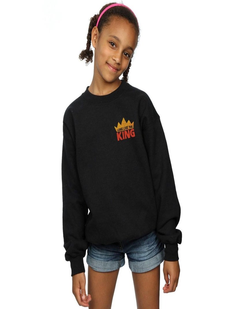 Disney - Sweat THE LION KING LONG LIVE Noir - Kiabi