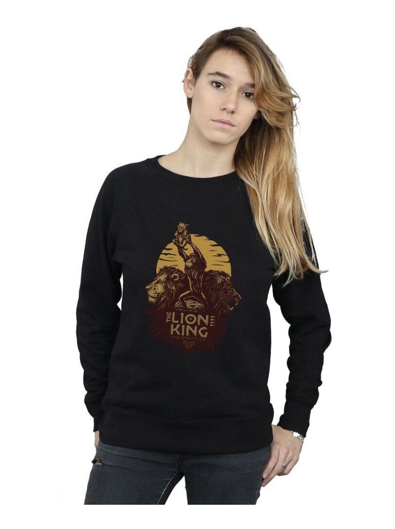 Disney - Sweat THE LION KING Noir - Kiabi