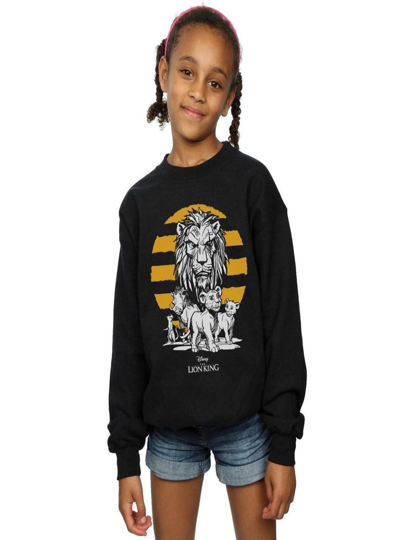 Disney - Sweat THE LION KING Noir - Kiabi