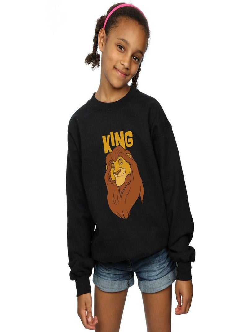 Disney - Sweat THE LION KING Noir - Kiabi