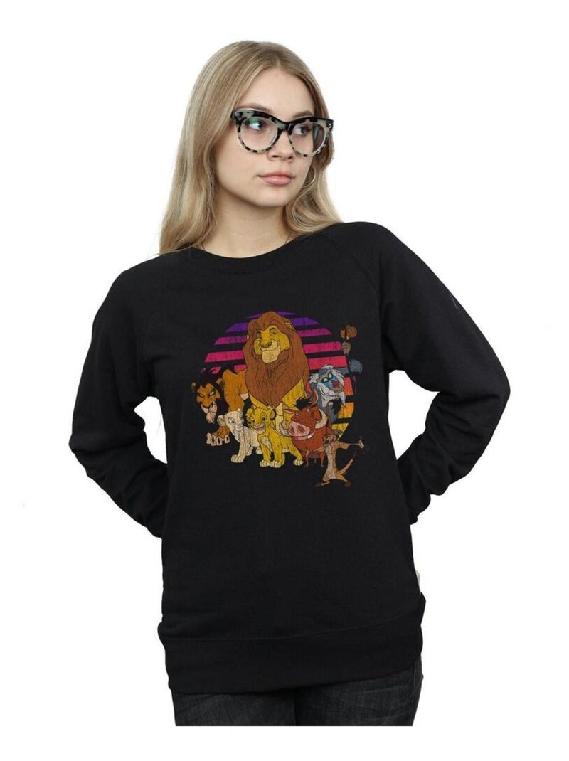 Disney - Sweat THE LION KING PRIDE FAMILY Noir - Kiabi