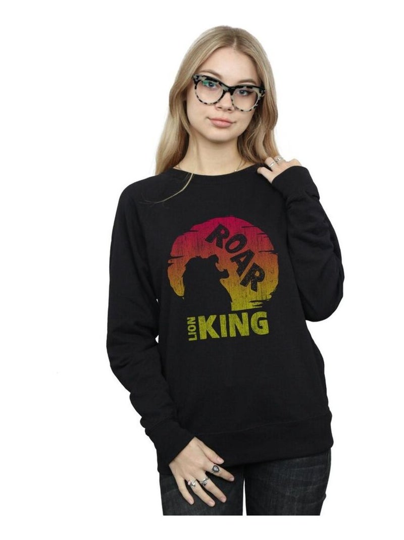 Disney - Sweat THE LION KING ROAR Noir - Kiabi