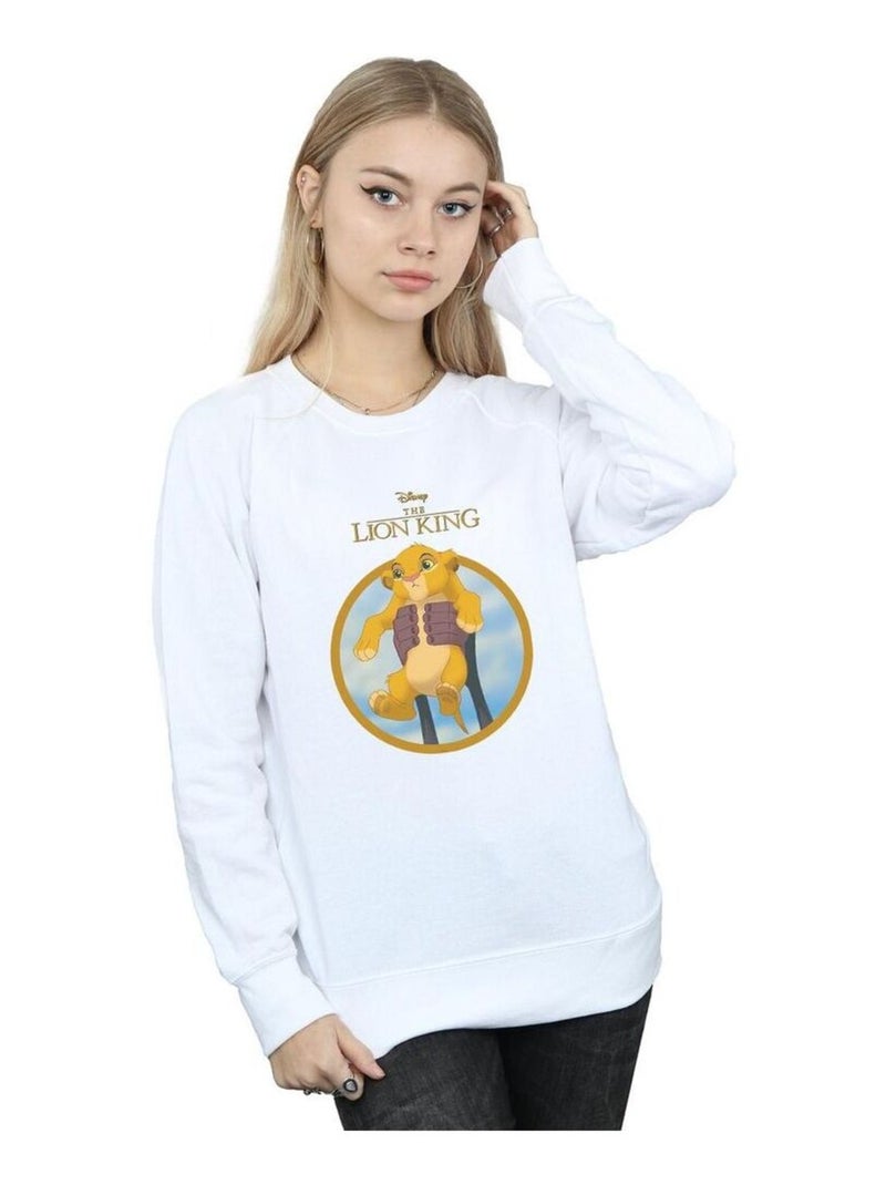 Disney - Sweat THE LION KING SHOW Blanc - Kiabi