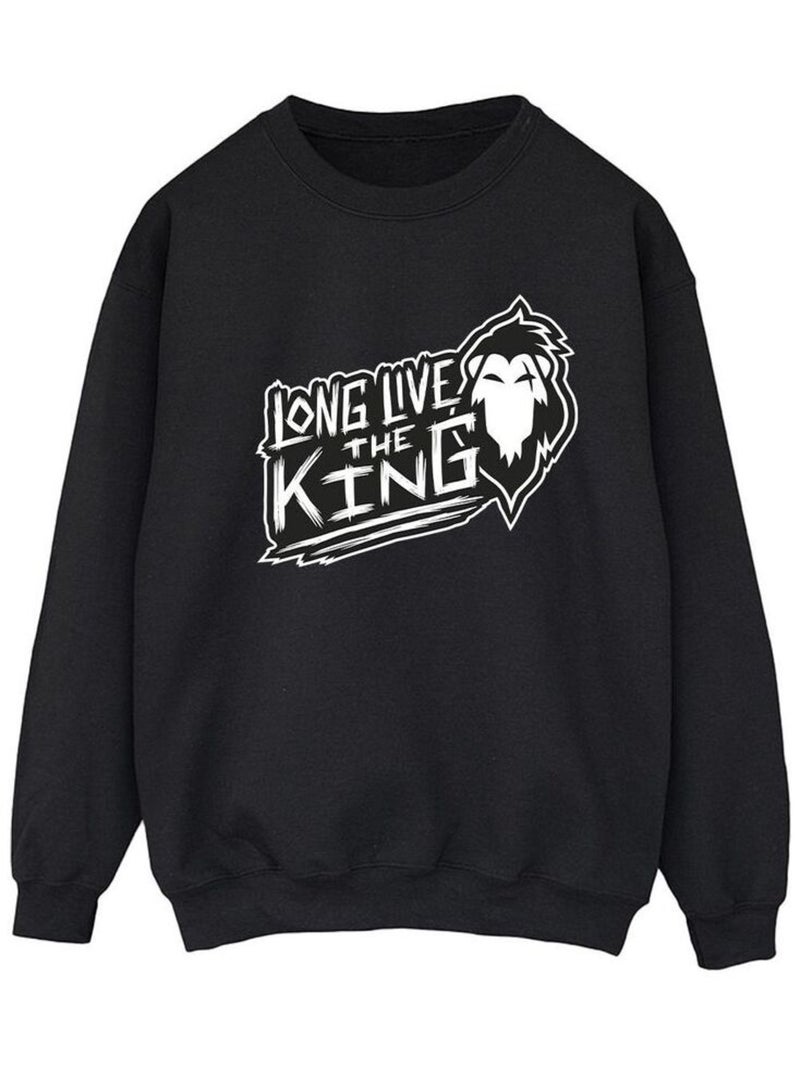 Disney - Sweat THE LION KING THE KING Noir - Kiabi