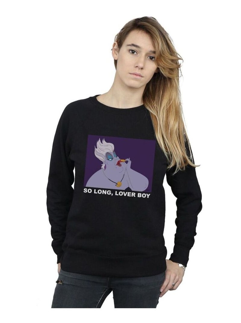 Disney - Sweat THE LITTLE MERMAID LOVER BOY Noir - Kiabi