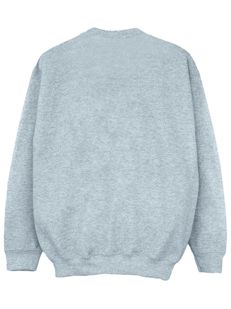 Disney - Sweat THE LITTLE MERMAID MUM IS THE BOSS Gris chiné - Kiabi