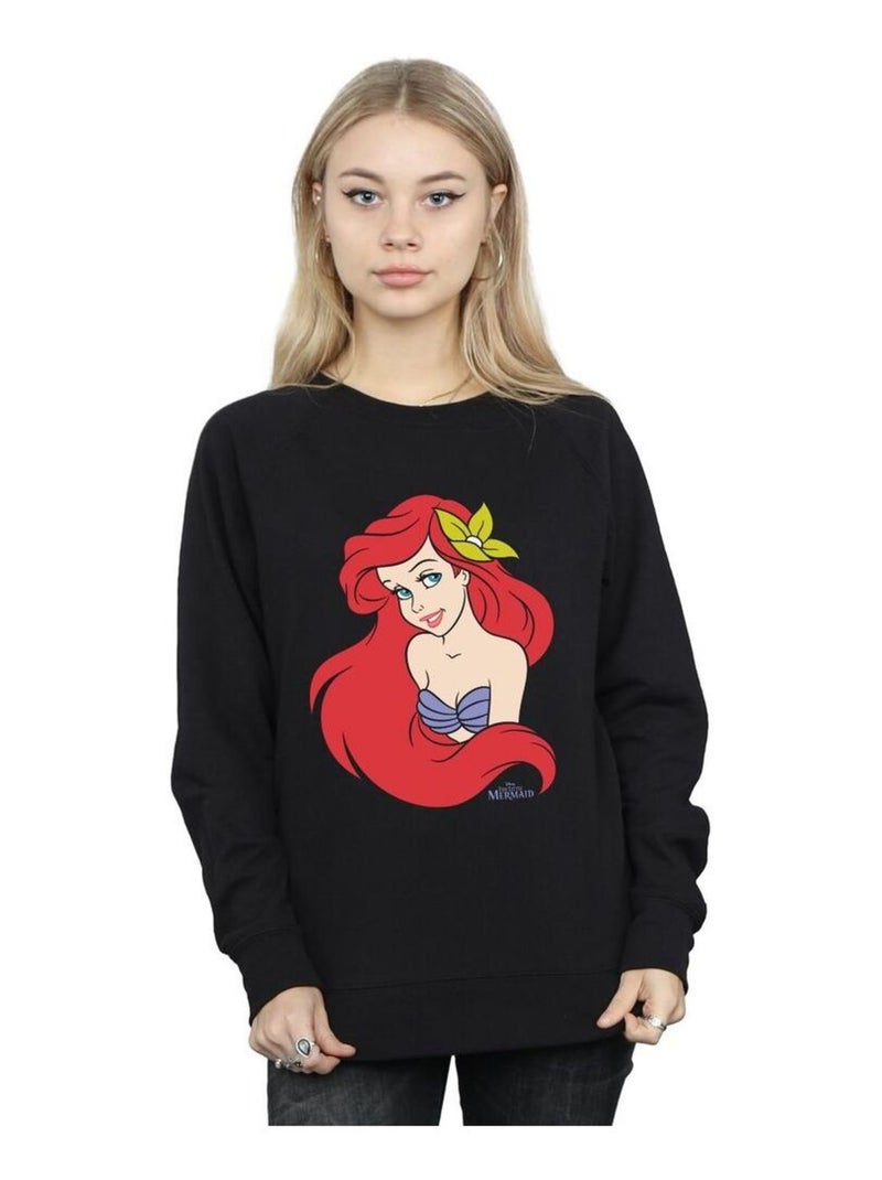 Disney - Sweat THE LITTLE MERMAID Noir - Kiabi