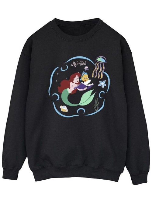 Disney - Sweat THE LITTLE MERMAID READING A BOOK - Kiabi Disney - Sweat THE LITTLE MERMAID READING A BOOK - Kiabi